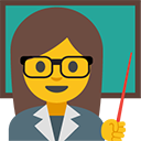 Woman Teacher emoji, Google, Blob, 2017
