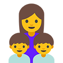 Family Woman, Boy, Boy emoji, Google, Blob, 2017