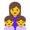 Family Woman, Girl, Girl emoji, Google, Blob, 2017