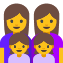 Family Woman, Woman, Girl, Girl emoji, Google, Blob, 2017