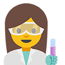 Woman Scientist emoji, Google, Blob, 2017