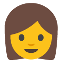 Woman emoji, Google, Blob, 2017