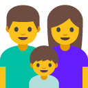 Family emoji, Google, Blob, 2017