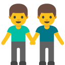 Men Holding Hands emoji, Google, Blob, 2017
