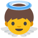 Baby Angel emoji, Google, Blob, 2017