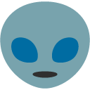 Alien emoji, Google, Blob, 2017