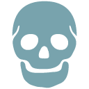 Skull emoji, Google, Blob, 2017