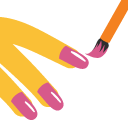 Nail Polish emoji, Google, Blob, 2017