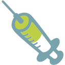 Syringe emoji, Google, Blob, 2017