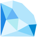 Gem Stone emoji, Google, Blob, 2017