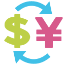 Currency Exchange emoji, Google, Blob, 2017