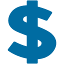 Heavy Dollar Sign emoji, Google, Blob, 2017