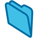 File Folder emoji, Google, Blob, 2017