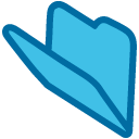 Open File Folder emoji, Google, Blob, 2017
