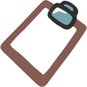 Clipboard emoji, Google, Blob, 2017