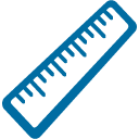 Straight Ruler emoji, Google, Blob, 2017