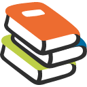 Books emoji, Google, Blob, 2017