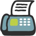 Fax Machine emoji, Google, Blob, 2017