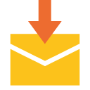 Envelope with Arrow emoji, Google, Blob, 2017