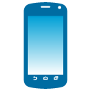 Mobile Phone emoji, Google, Blob, 2017