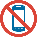No Mobile Phones emoji, Google, Blob, 2017