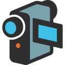 Video Camera emoji, Google, Blob, 2017