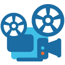 Film Projector emoji, Google, Blob, 2017