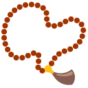 Prayer Beads emoji, Google, Blob, 2017
