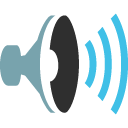 Speaker High Volume emoji, Google, Blob, 2017