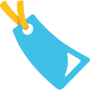 Bookmark emoji, Google, Blob, 2017