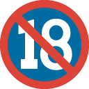 No One Under Eighteen emoji, Google, Blob, 2017