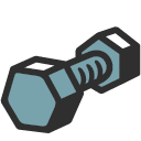 Nut and Bolt emoji, Google, Blob, 2017