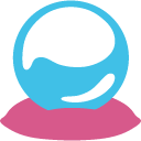 Crystal Ball emoji, Google, Blob, 2017