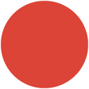Red Circle emoji, Google, Blob, 2017