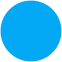 Blue Circle emoji, Google, Blob, 2017