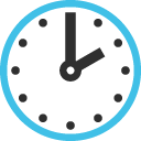 Two O’clock emoji, Google, Blob, 2017