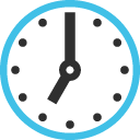 Seven O’clock emoji, Google, Blob, 2017