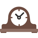 Mantelpiece Clock emoji, Google, Blob, 2017