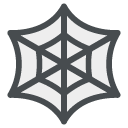 Spider Web emoji, Google, Blob, 2017