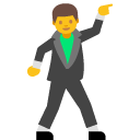 Man Dancing emoji, Google, Blob, 2017