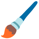 Paintbrush emoji, Google, Blob, 2017