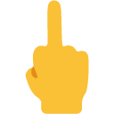 Middle Finger emoji, Google, Blob, 2017