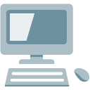 Desktop Computer emoji, Google, Blob, 2017