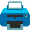 Printer emoji, Google, Blob, 2017