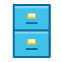 File Cabinet emoji, Google, Blob, 2017