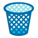 Wastebasket emoji, Google, Blob, 2017