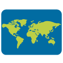 World Map emoji, Google, Blob, 2017