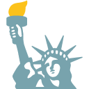 Statue Of Liberty emoji, Google, Blob, 2017