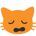 Weary Cat emoji, Google, Blob, 2017