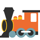Locomotive emoji, Google, Blob, 2017
